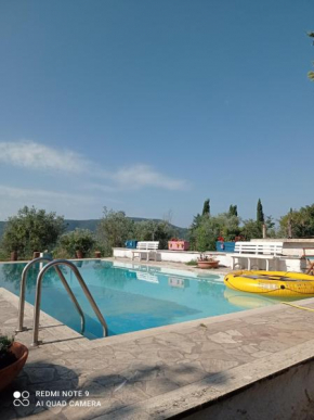 farmhouse with private pool, panoramic view